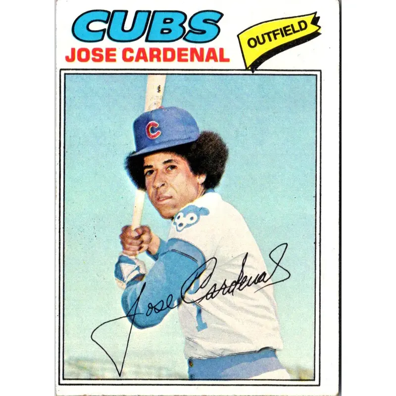 1977 Topps Jose Cardenal #610