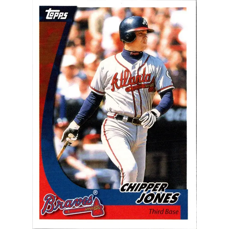 2002 Topps Post Cereal Chipper Jones #12