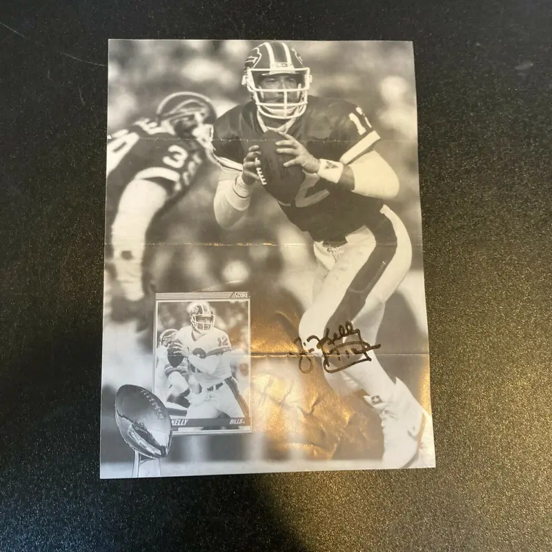 Jim Kelly Signed Autographed Photo NFL