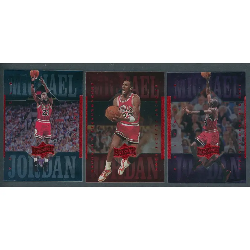 1999/00 Upper Deck Jordan Athlete Of Century Basketball Set