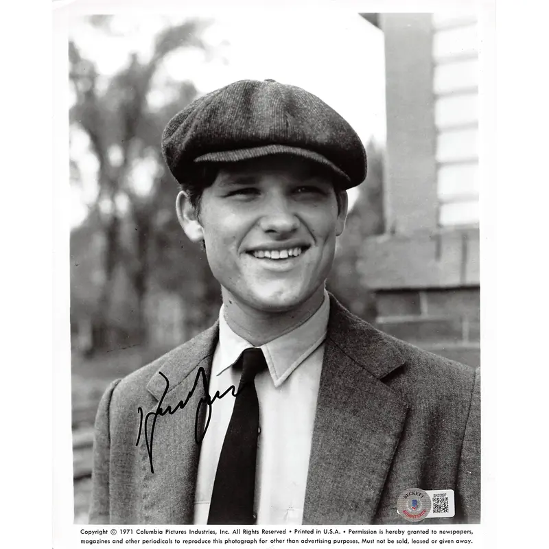 Kurt Russell Fools' Parade Authentic Signed 8x10 Photo Autographed BAS #BK03897