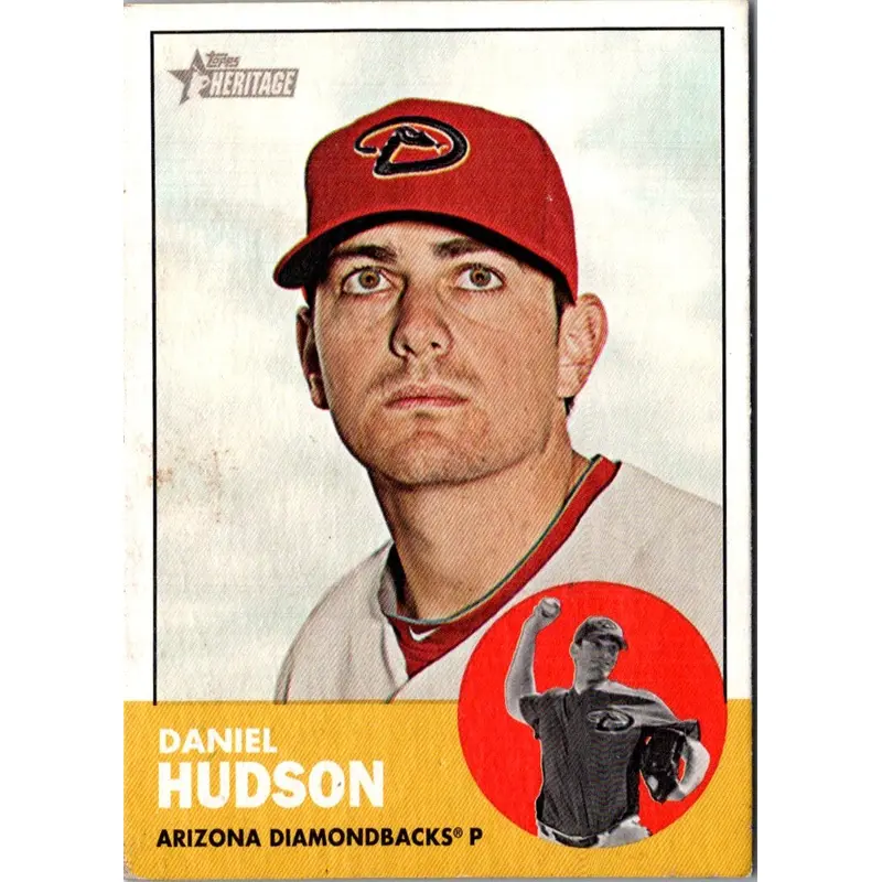 2012 Topps Heritage Daniel Hudson #395
