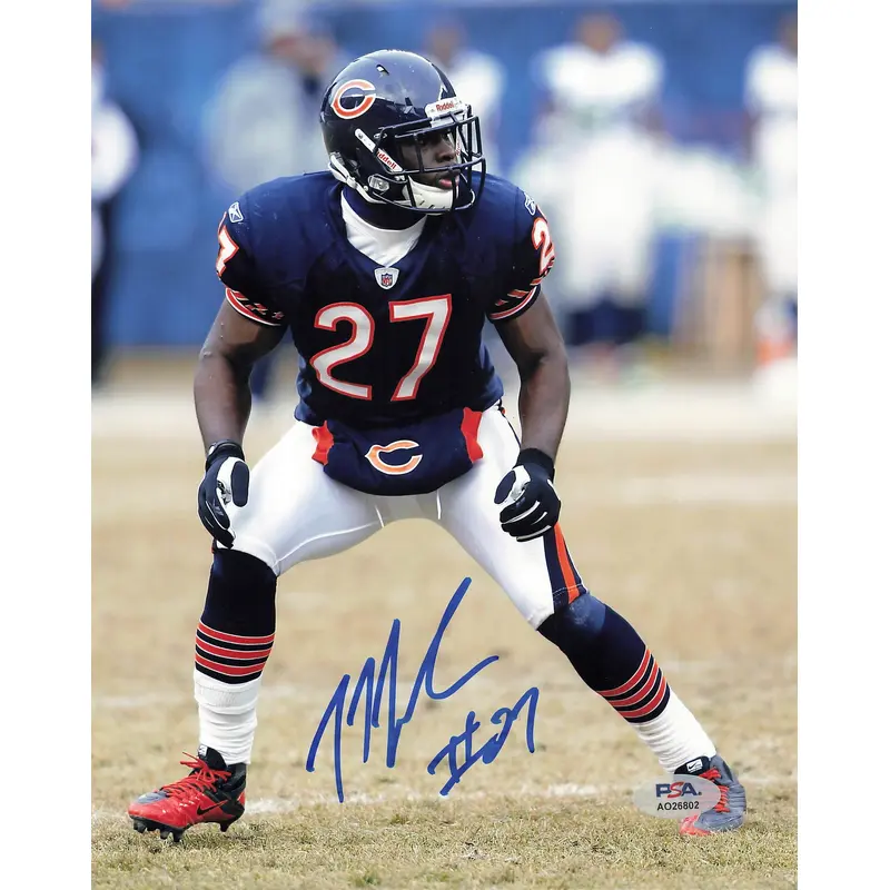 Major Wright Signed 8x10 photo PSA/DNA Chicago Bears Autographed