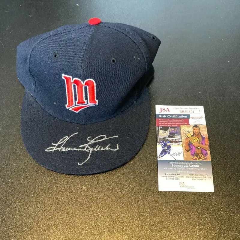 Harmon Killebrew Signed Authentic Minnesota Twins Game Model Baseball Hat JSA