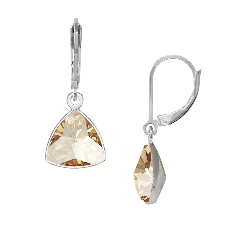 November Trillion Leverback Earrings