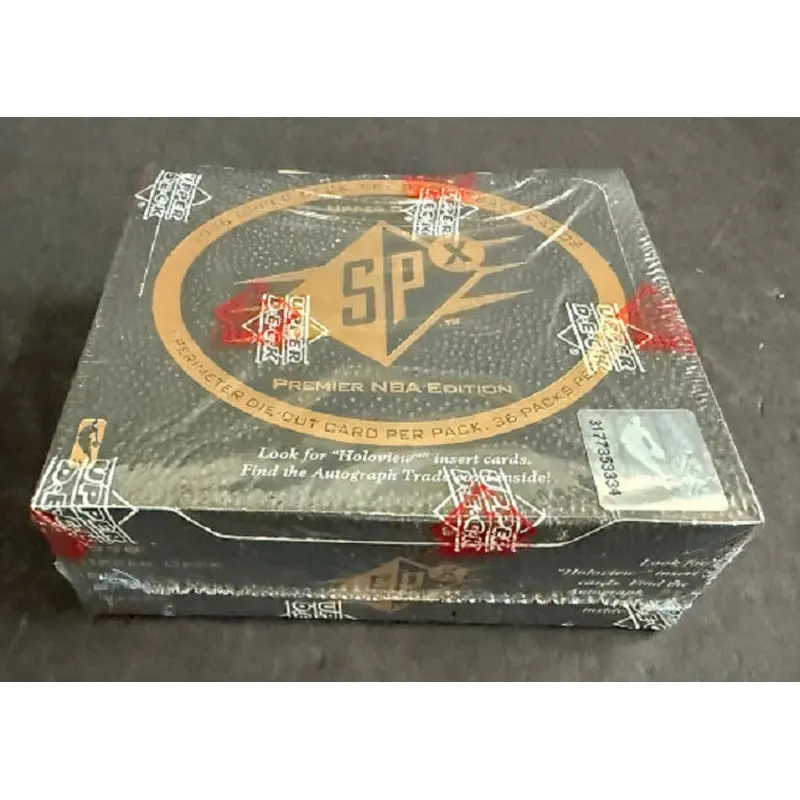 1996 Upper Deck SPX Basketball Box (FASC)
