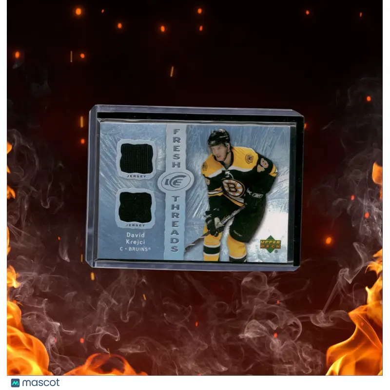2008-09 Upper Deck Ice David Krejci Fresh Threads Rookie #269