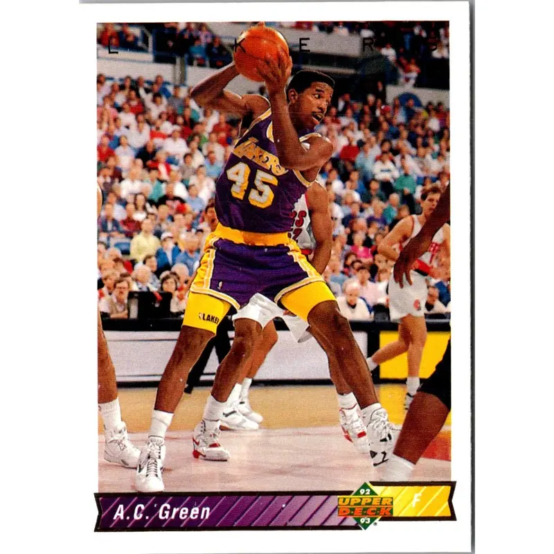 1992 Upper Deck A.C. Green #195