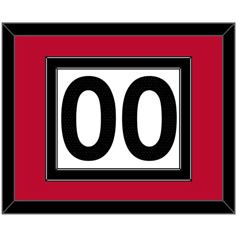 Toronto Number - White Association (2015-2020) - Double Mat 2