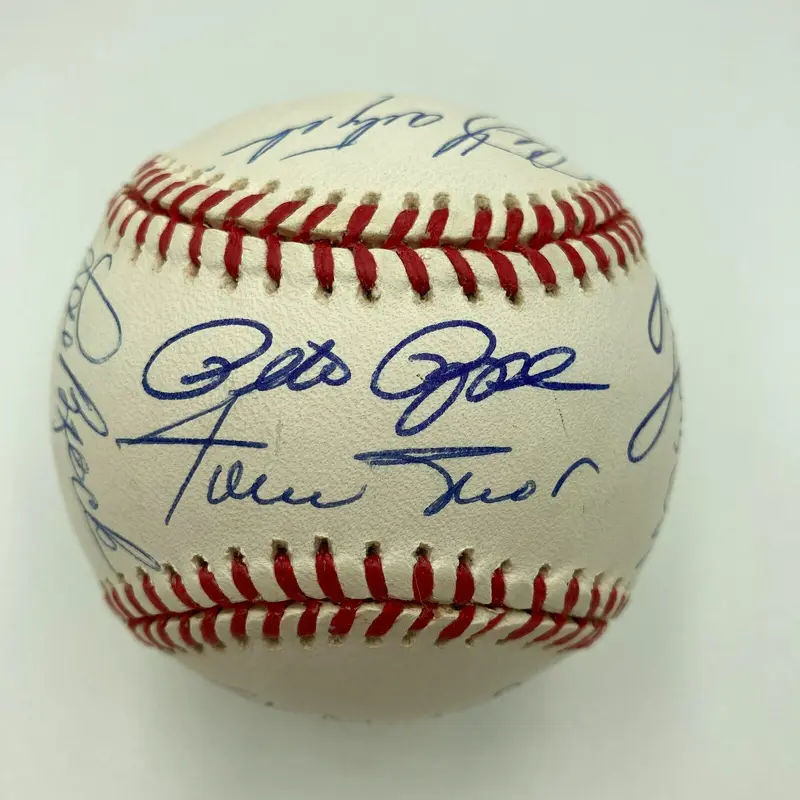 3,000 Hit Club Signed Baseball 13 Sigs Willie Mays Hank Aaron Stan Musial JSA
