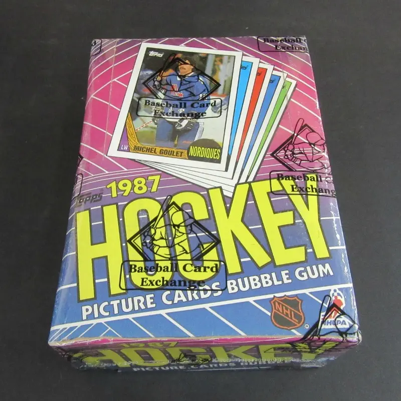 1987/88 Topps Hockey Unopened Wax Box (Authenticate)