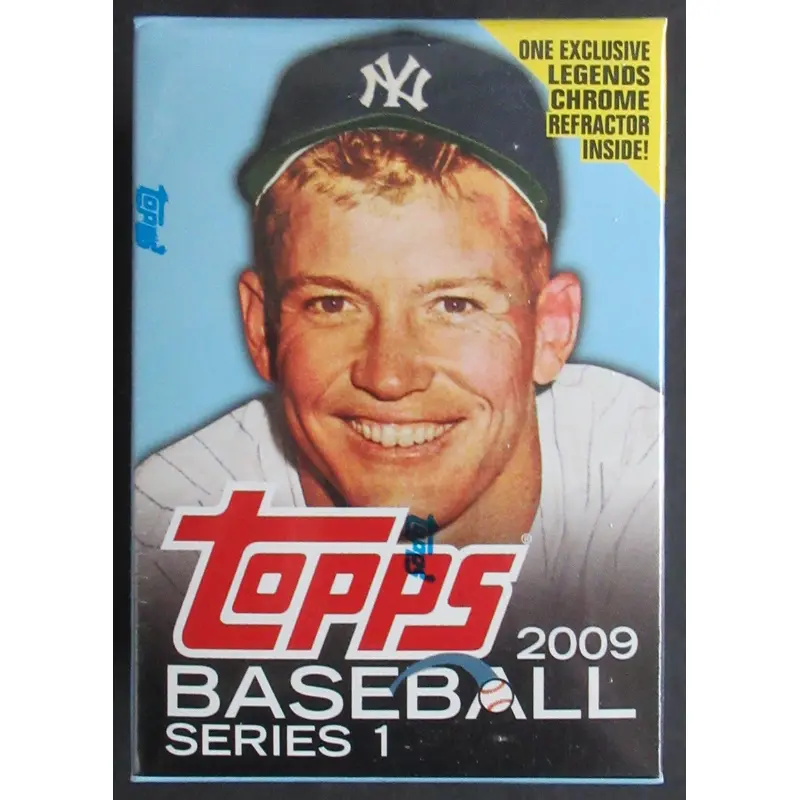 2009 Topps Baseball Series 1 Cereal Box (55+1)