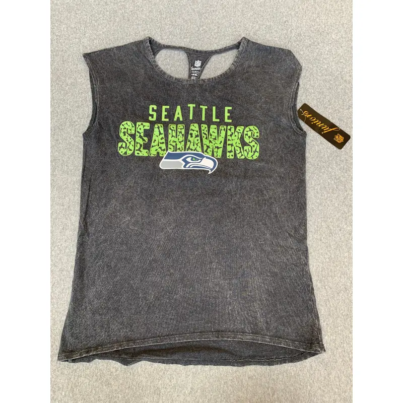 Ladies Seattle Seahawks Open Back Tank