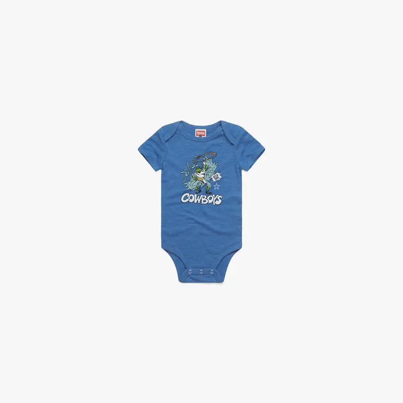 TMNT Leonardo x Dallas Cowboys Baby One Piece