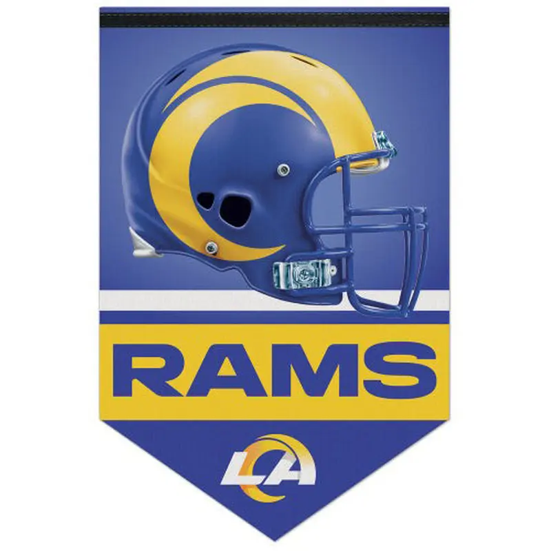 Los Angeles Rams Official NFL Football Team Premium Felt Banner - Wincraft Inc. 2020
