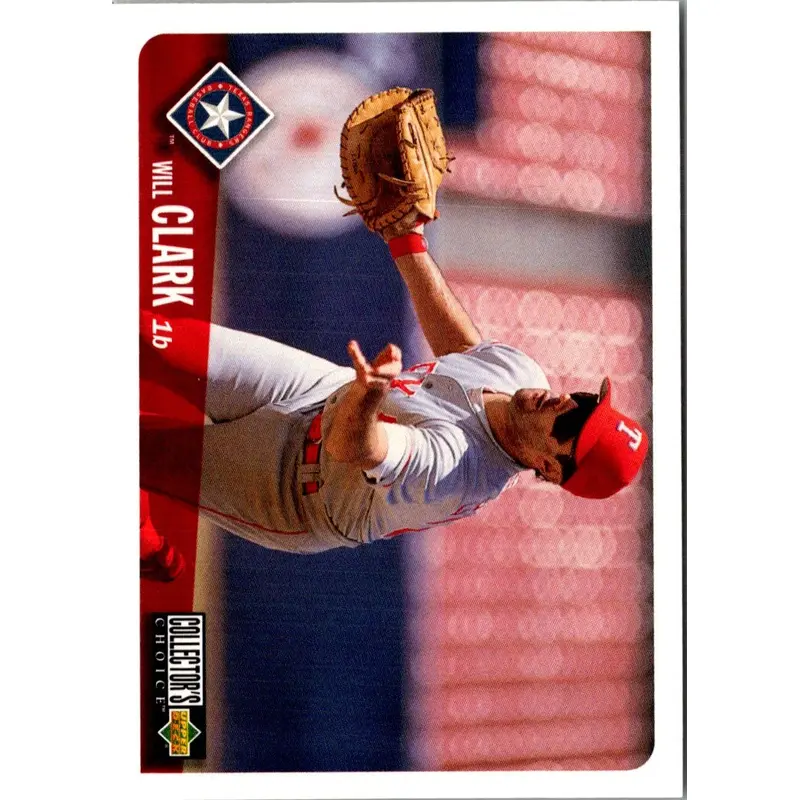 1996 Collector's Choice Will Clark #320
