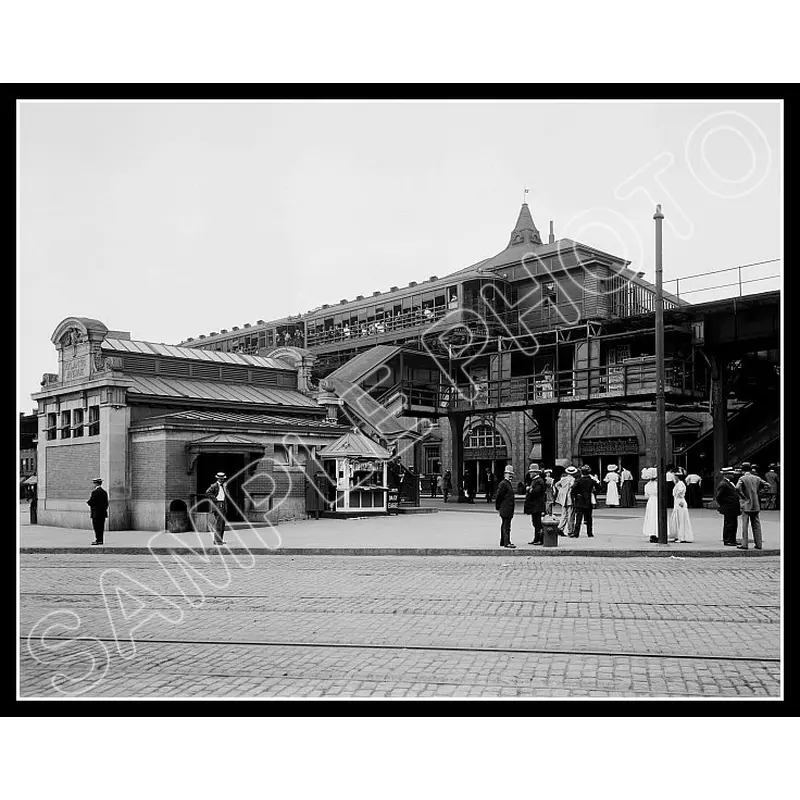 Brooklyn Subway 11X14 Photo - 1910 New York - 2443