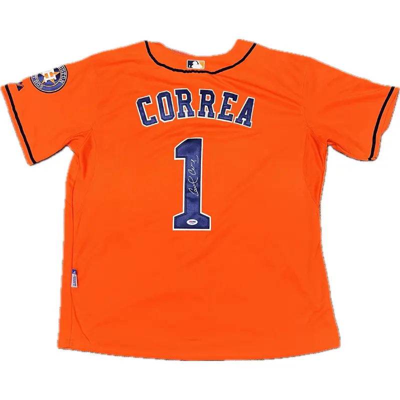 Carlos Correa signed jersey PSA/DNA Houston Astros Autographed Twins