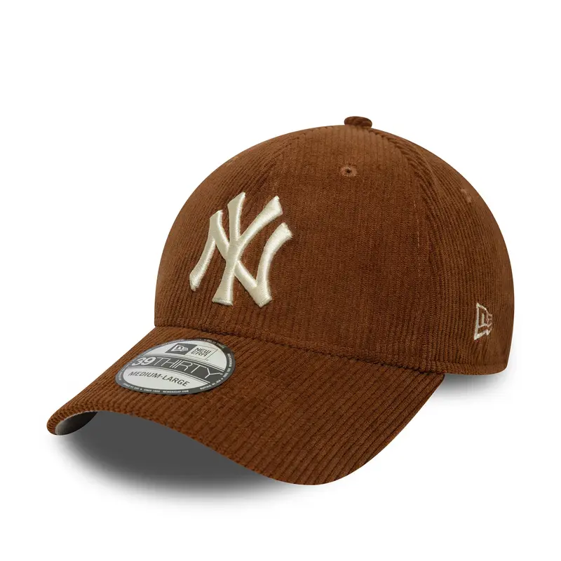 New Era - 39THIRTY - CORD - New York Yankees - Brown