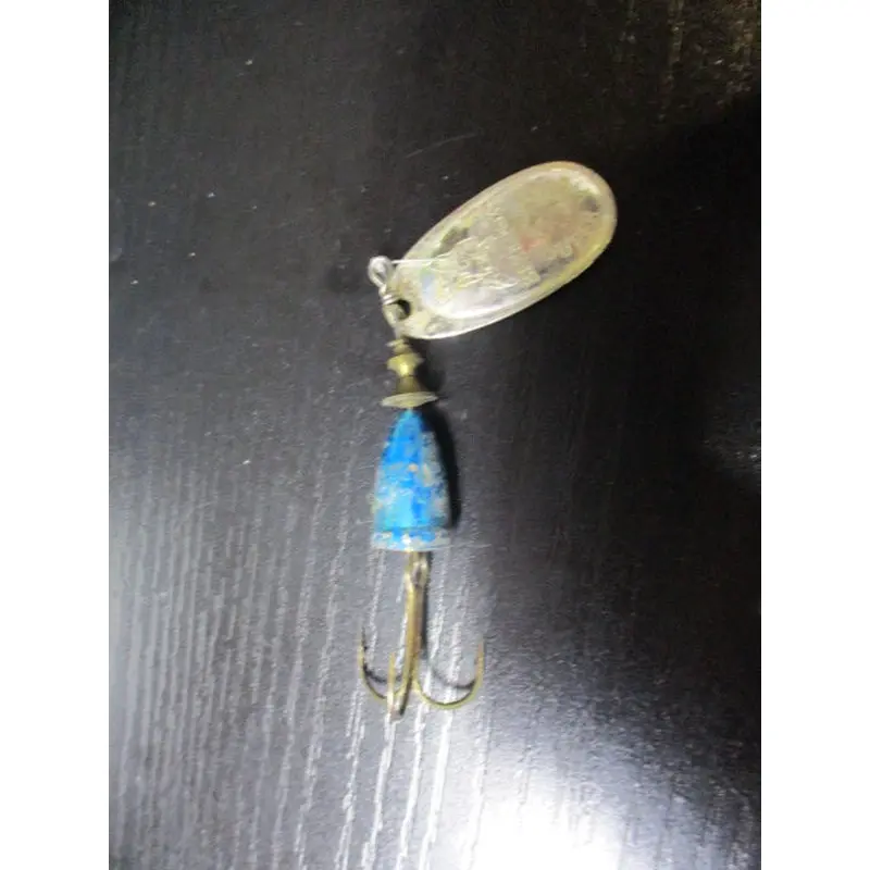 Used Vintage Blue Fox 3 Super Vibrax Fishing Lure