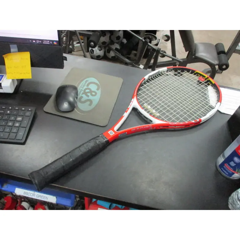 Used Wilson N Code Six-One 95 27" Tennis Racquet Grip Size 4 5/8