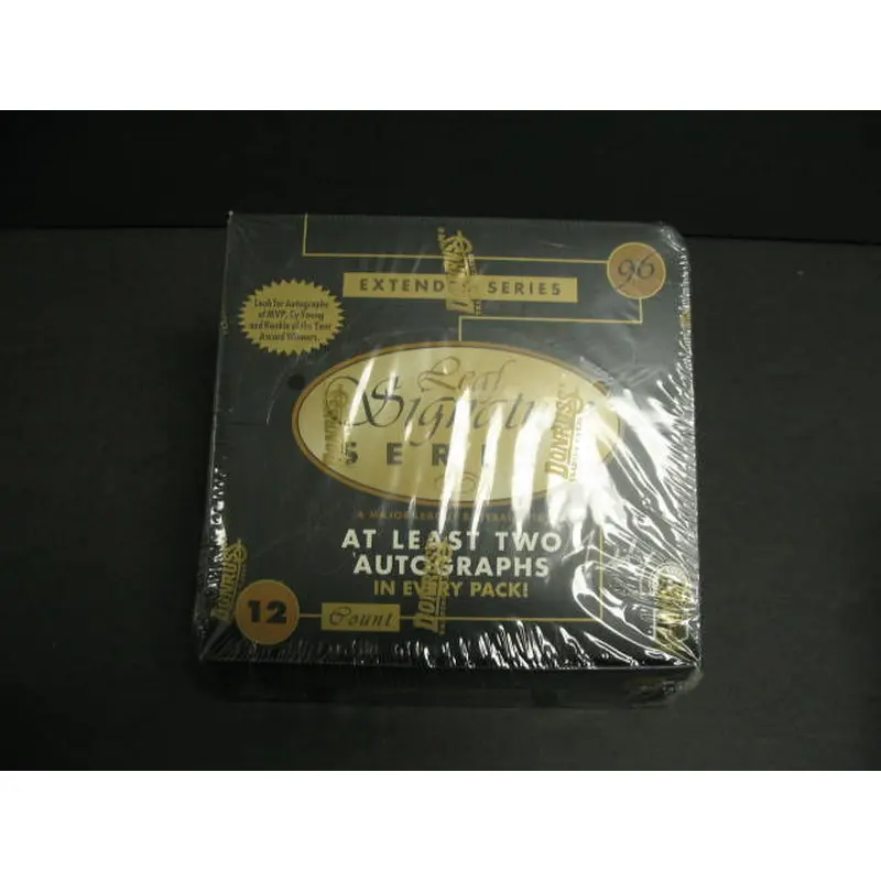 1996 Leaf Signature Series Extended Series Baseball Box (Hobby) (12/5)