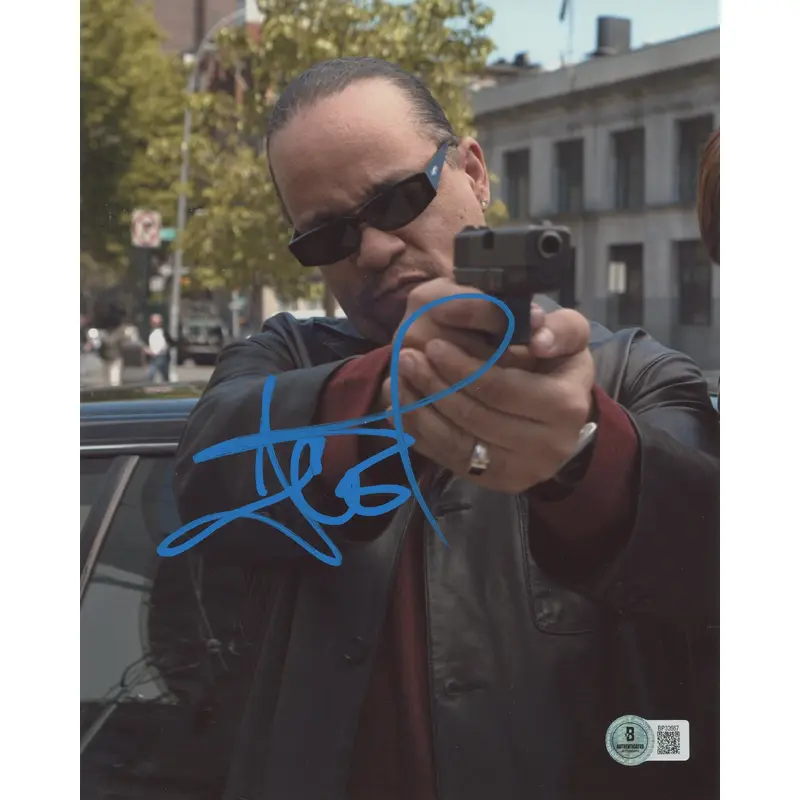 Ice-T Body Count Authentic Signed 8x10 Photo Autographed BAS #BP32667