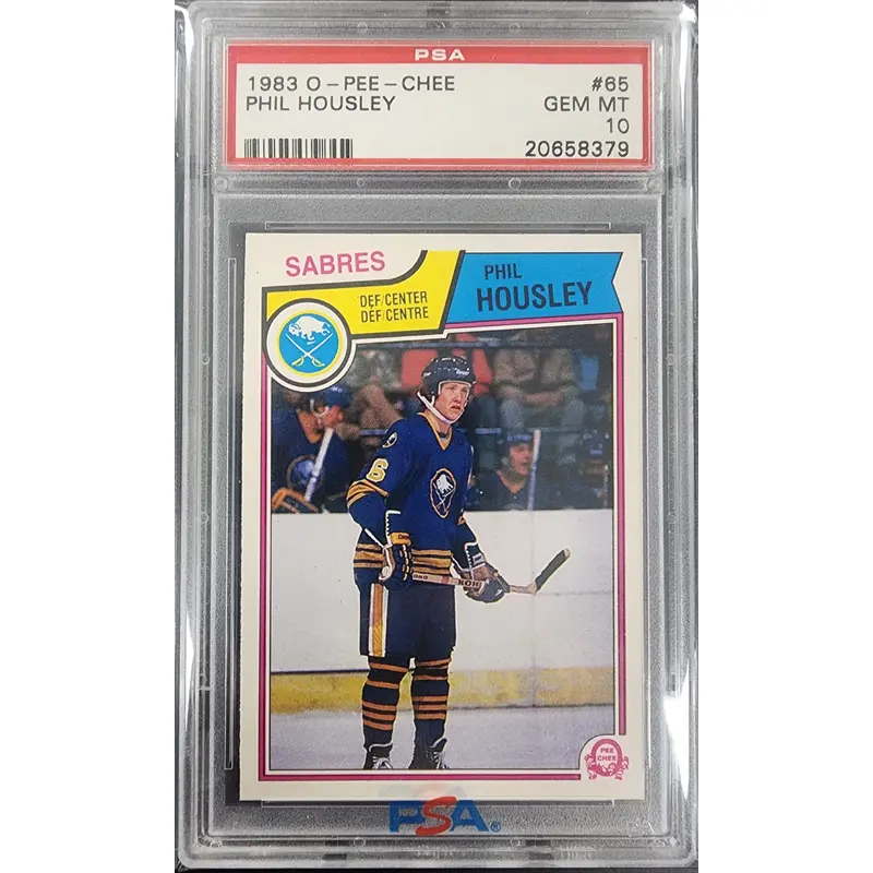 Phil Housley 1983 O-Pee-Chee #65 PSA 10 Gem Mint