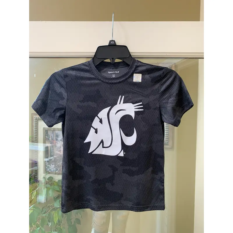 Youth Camo Hex Short Sleeve Tee