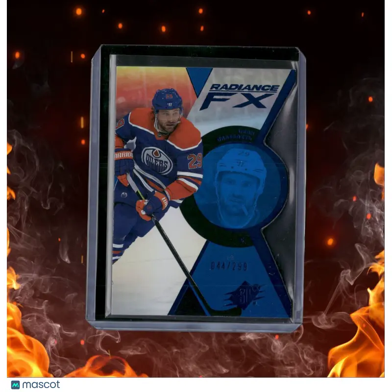 2023-24 Upper Deck SPx Leon Draisaitl Radiance FX Blue 044/299 #RFX-37