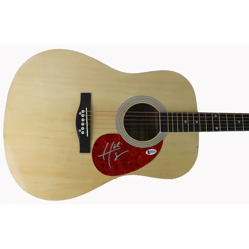 Hunter Hayes Country Musician Signed Acoustic Guitar Autographed BAS #B91369