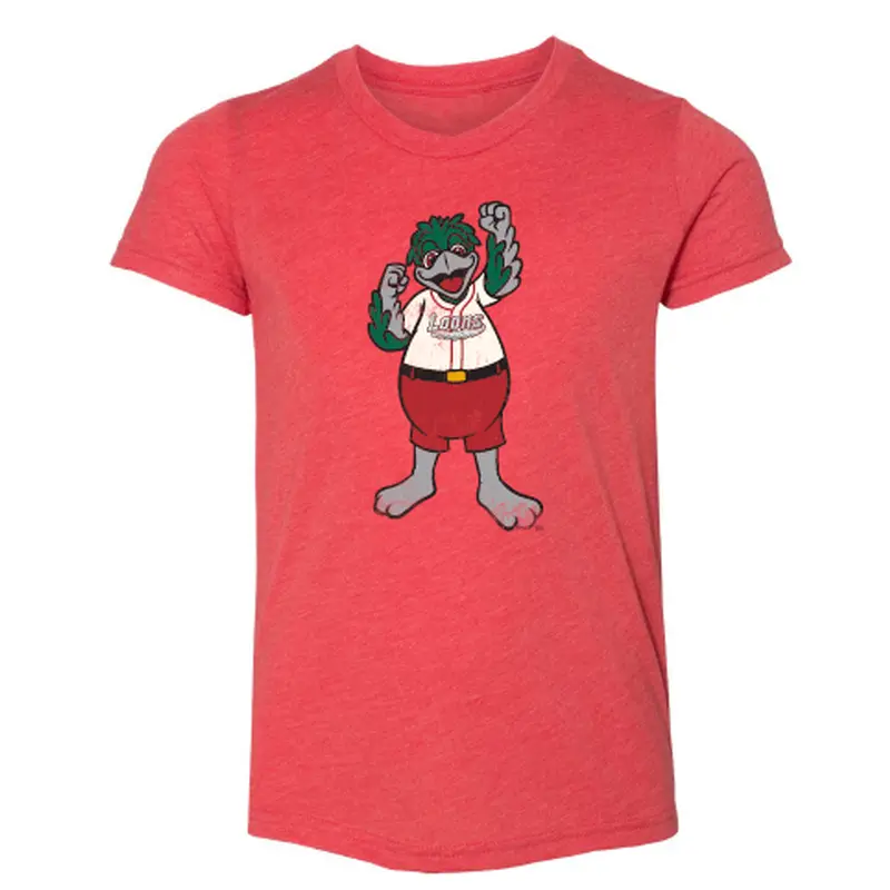 Great Lakes Loons 108 Stitches Lou E. Loon Mascot Tee - Youth