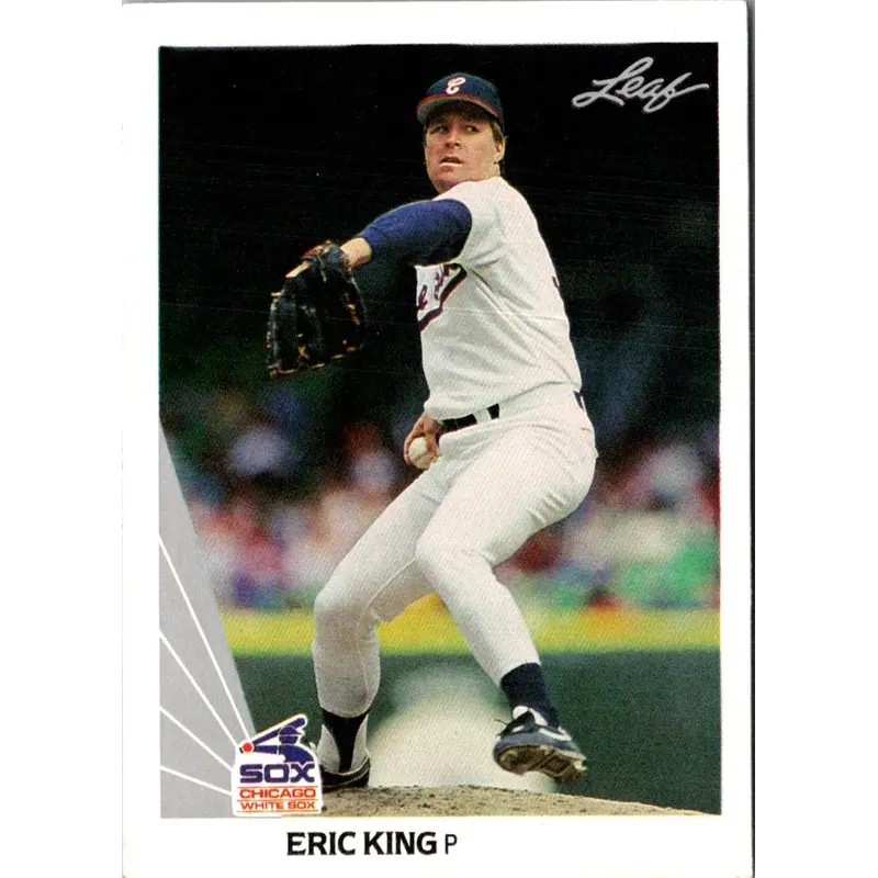 1990 Leaf Eric King #43