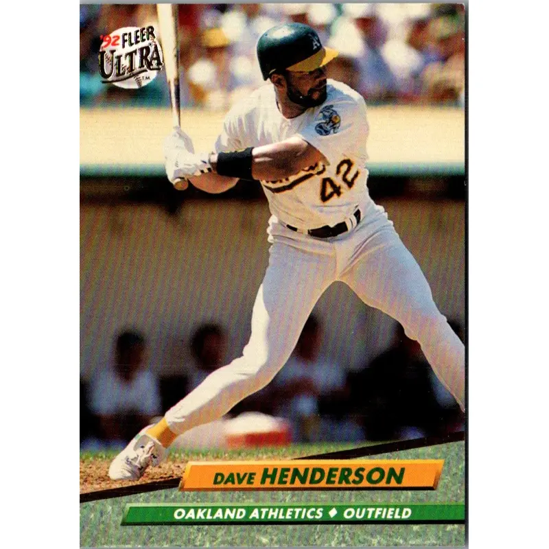 1992 Ultra Dave Henderson #113