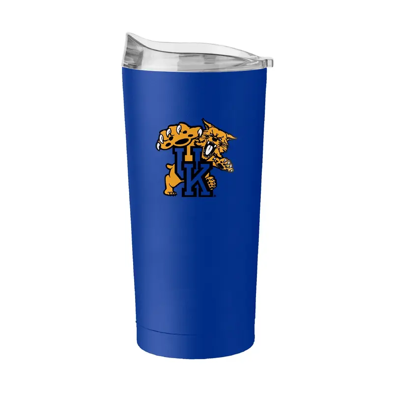 Kentucky Wildcat 20oz Logo Powder Coat Tumbler