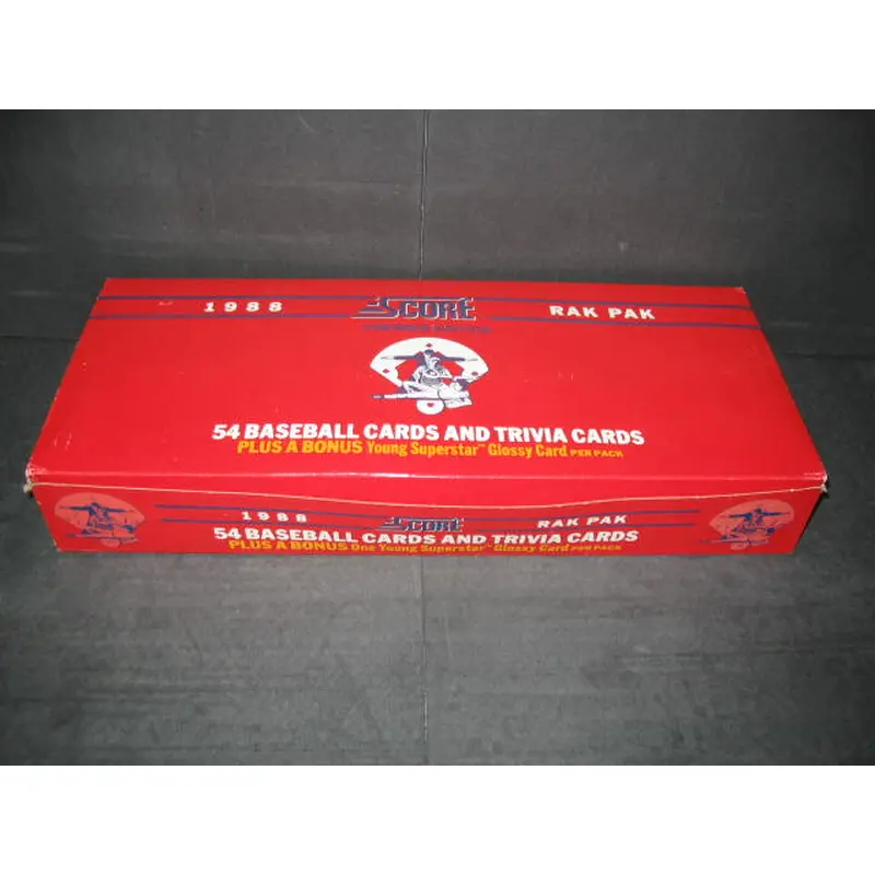1988 Score Baseball Rack Box