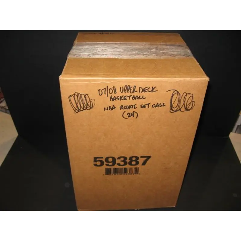 2007/08 Upper Deck Basketball NBA Rookie Factory Set Case (24 Sets)