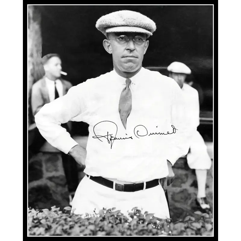 1932 Francis Ouimet 8X10 Photo - Autographed - 3063