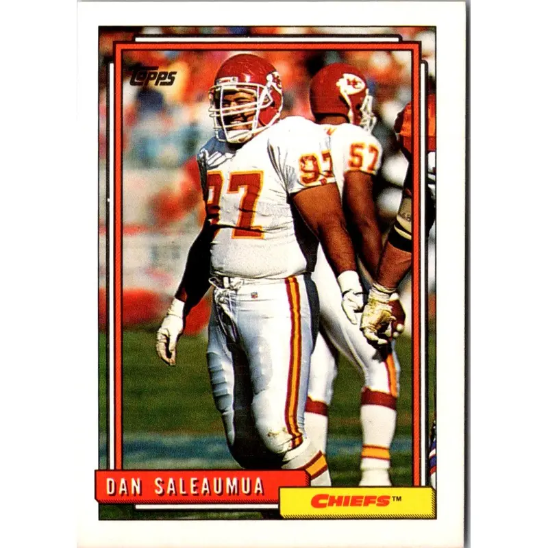 1992 Topps Dan Saleaumua #322
