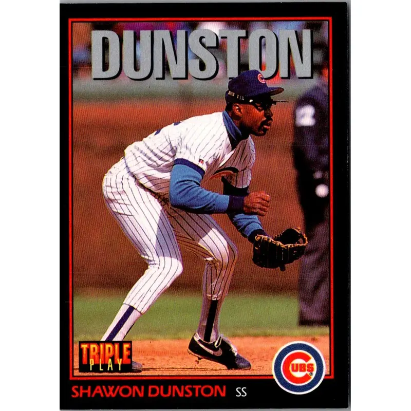 1993 Triple Play Shawon Dunston #40