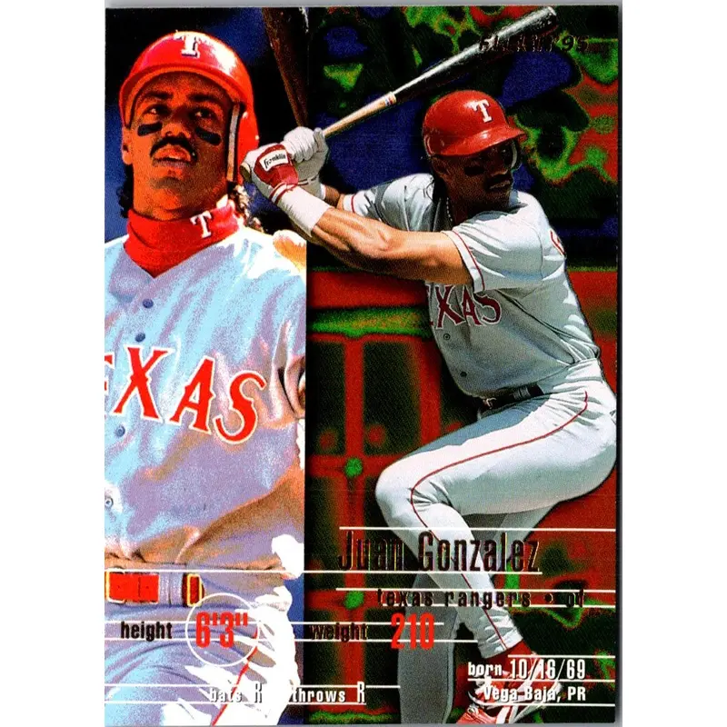 1995 Fleer Juan Gonzalez #285