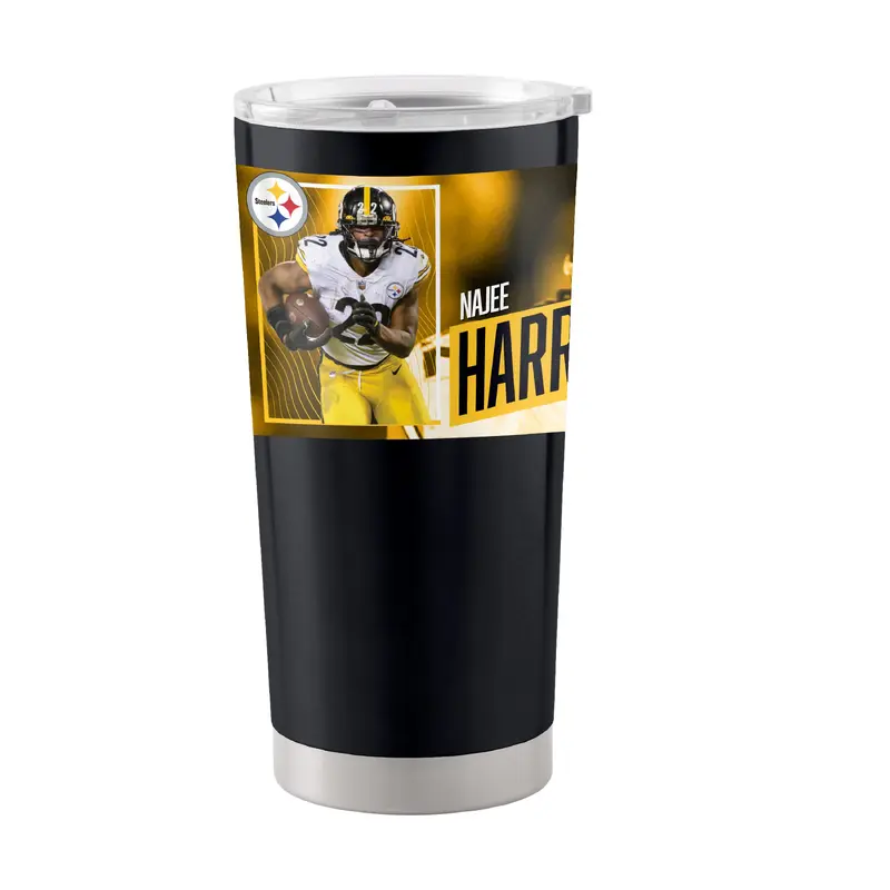 Pittsburgh Steelers 20oz Najee Harris Stainless Tumbler