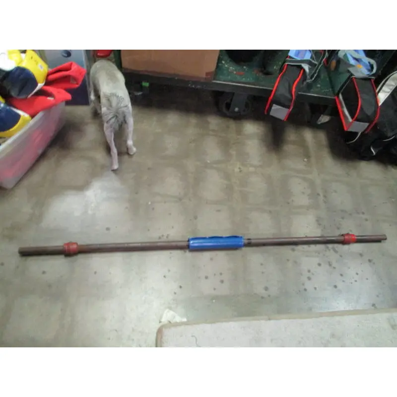 Used Vintage 64" Straight Bar w/ Collar 18.5lbs