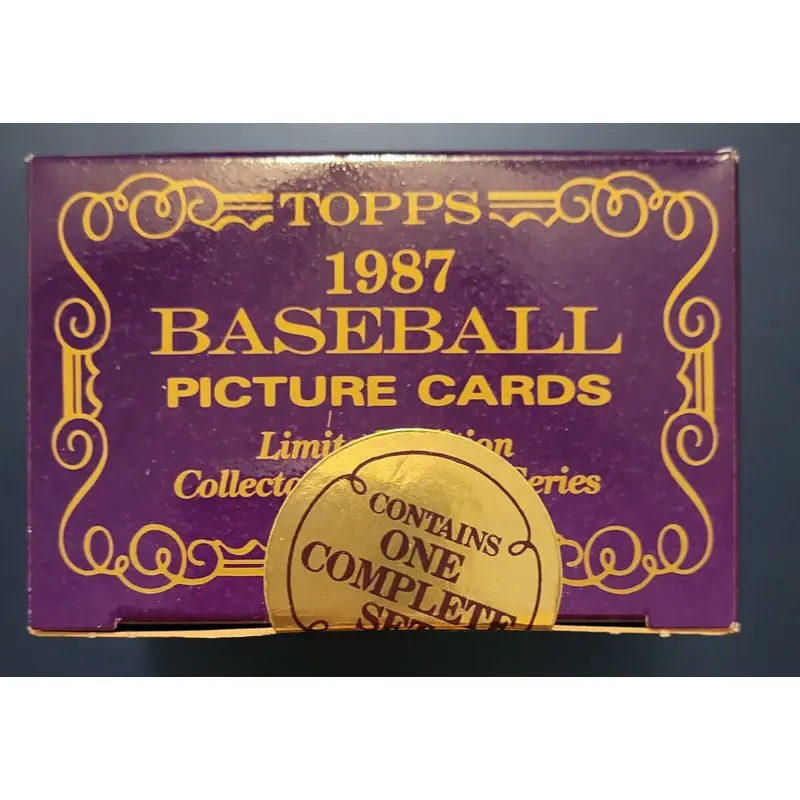 1987 Topps Tiffany Traded & Rookies Baseball Factory Set