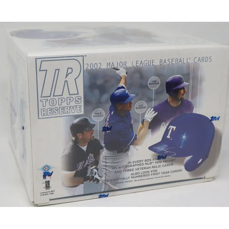 2002 Topps Reserve Baseball Box (Hobby) (10/5)