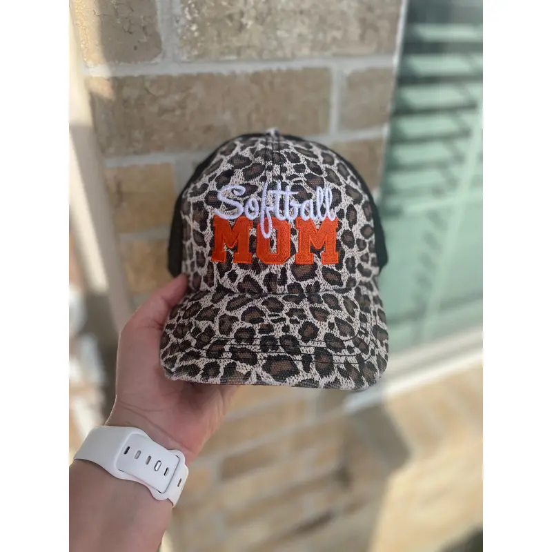 Custom Sport Mom Hats