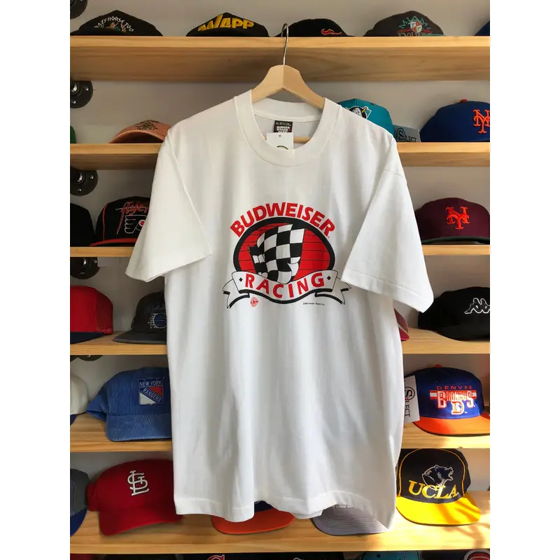 Vintage 1989 Budweiser Racing Tee Size XL