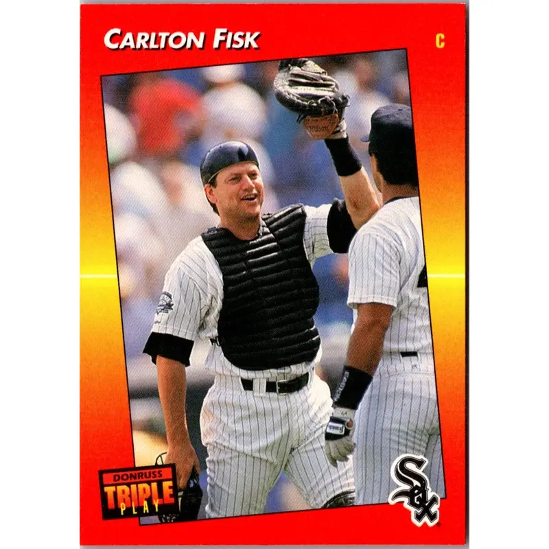 1992 Triple Play Carlton Fisk #149