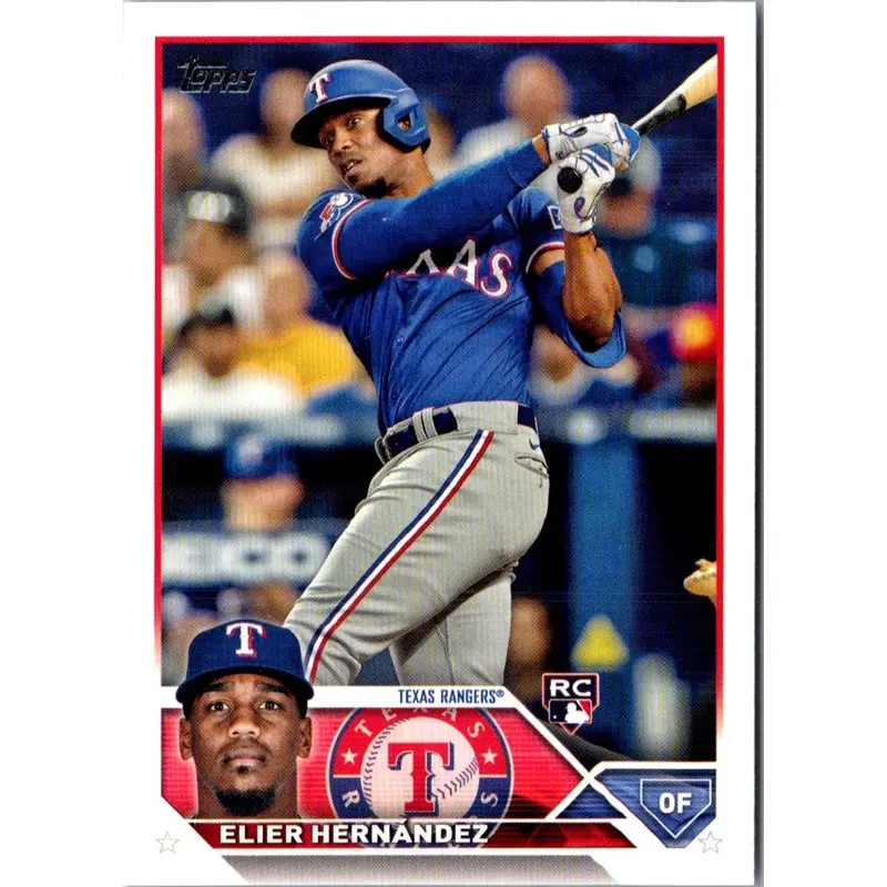 2023 Topps Update Elier Hernndez #US304 Rookie