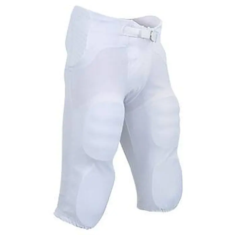 New Champro White Safety Integrated Football Pant w/ Pads Youth Husky